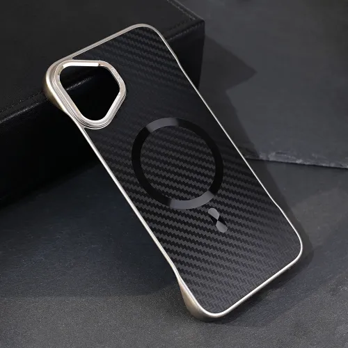 Futrola - maska Magsafe Carbon za iPhone 16 Plus 6.7 crna.