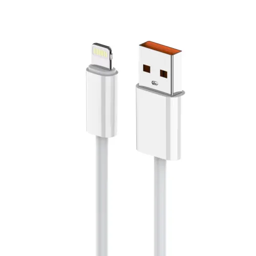 USB Data kabl Pluginn fast 25W USB na lightning beli 1m.