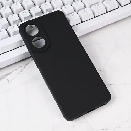 Futrola - maska Silikon Pro Camera za Oppo A78 crna.