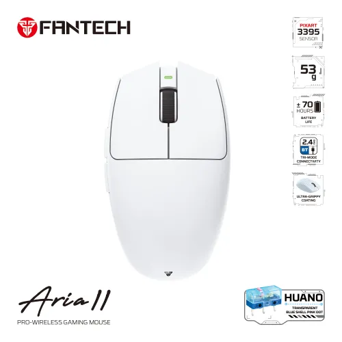 Mis Wireless Gaming Fantech XD7V2 Aria II beli.