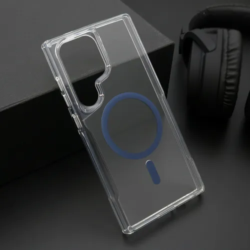 Futrola - maska AURA MagSafe za Samsung S928 Galaxy S24 Ultra 5G plava (MS).