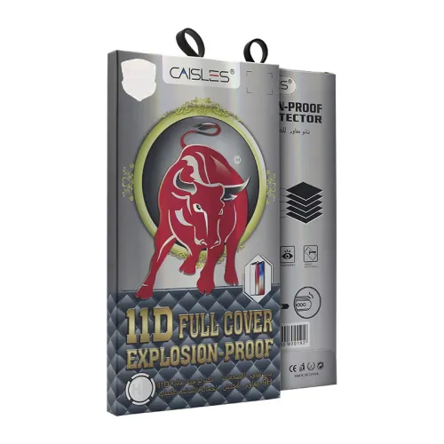 Zaštitna folija RED BULL NANO 11D za iPhone 12 Mini (5.4) crna (MS).