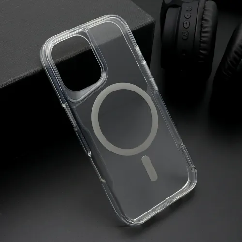 Futrola - maska AURA MagSafe za iPhone 16 (6.1) siva (MS).