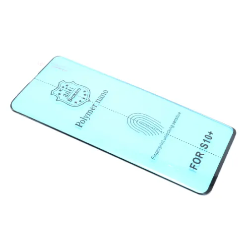 Zaštitna folija POLYMER NANO za Samsung G975F Galaxy S10 Plus crna (MS).