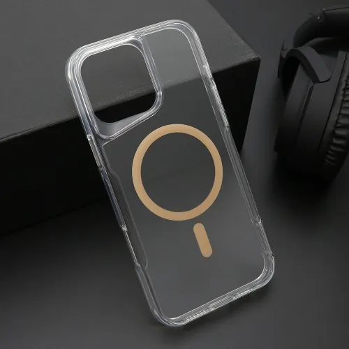 Futrola - maska AURA MagSafe za iPhone 16 Pro Max (6.9) zlatna (MS).