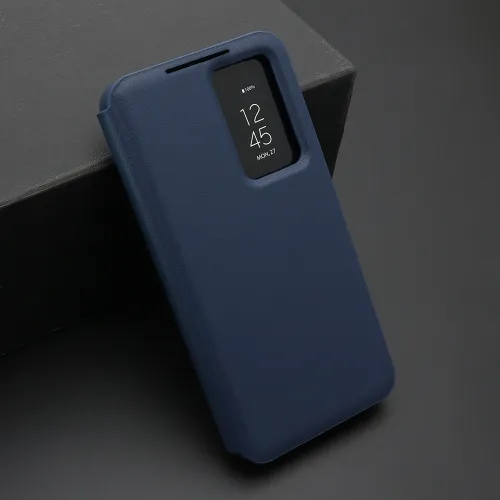 Futrola - maska BI FOLD Smart Window za Samsung S911B Galaxy S23 5G plava (MS).