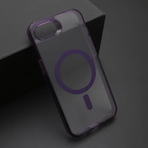 Futrola - maska COLOR FRAME za iPhone 16E (6.1) ljubicasta (MS).