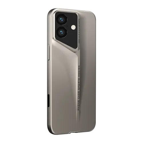 Futrola - maska ELEGANCY za iPhone 16 (6.1) zlatna (GKK case) (MS).