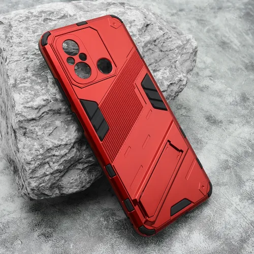 Futrola - maska COLOR STRONG II za Xiaomi Redmi 12C crvena (MS).