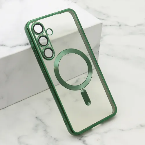 Futrola - maska CAMERA PROTECT MAGSAFE za Samsung S936 Galaxy S25 Plus 5G zelena (MS).