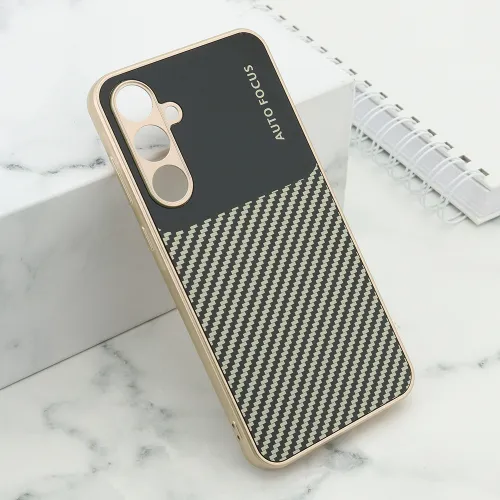 Futrola - maska CARBON LINES za Samsung A356 Galaxy A35 5G 5G zlatna (MS).