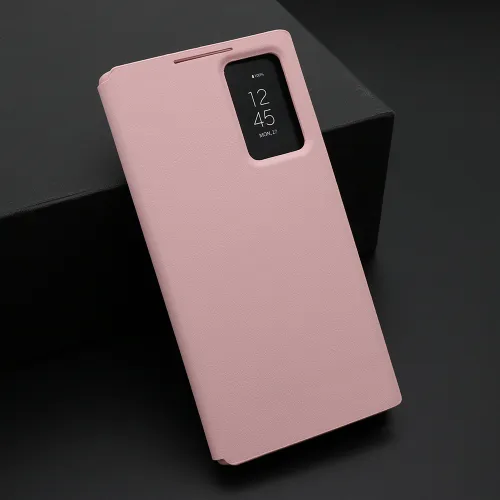 Futrola - maska BI FOLD Smart Window za Samsung S928 Galaxy S24 Ultra 5G roze (MS).