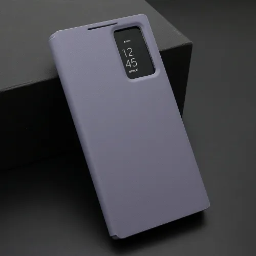 Futrola - maska BI FOLD Smart Window za Samsung S928 Galaxy S24 Ultra 5G ljubicasta (MS).