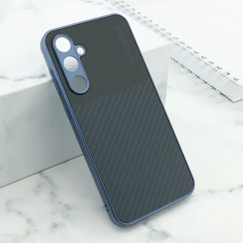Futrola - maska CARBON LINES za Samsung S711 Galaxy S23 FE plava (MS).