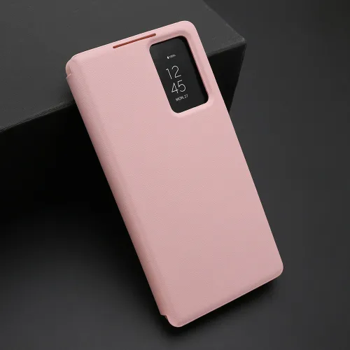 Futrola - maska BI FOLD Smart Window za Samsung S938 Galaxy S25 Ultra 5G roze (MS).