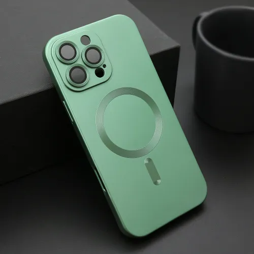 Futrola - maska ELEGANT MAGSAFE za iPhone 16 Pro Max (6.9) zelena (MS).