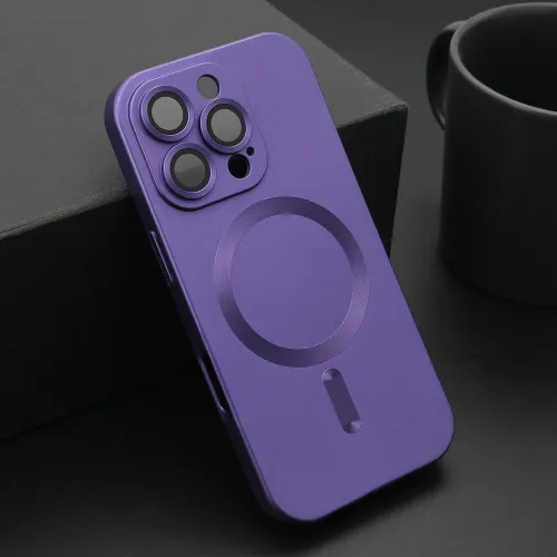 Futrola - maska ELEGANT MAGSAFE za iPhone 16 Pro (6.3) ljubicasta (MS).