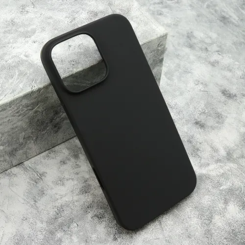 Futrola - maska GENTLE COLOR za iPhone 16 Pro Max (6.9) crna (MS).