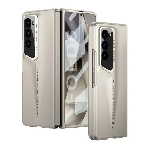 Futrola - maska ELEGANCY za Samsung Galaxy Z Fold 6 5G titanijum siva (GKK case) (MS).