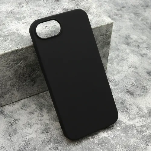 Futrola - maska GENTLE COLOR za iPhone 16E (6.1) crna (MS).
