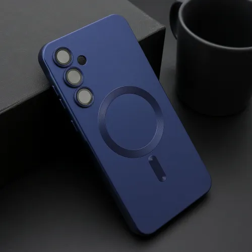 Futrola - maska ELEGANT MAGSAFE za Samsung A356 Galaxy A35 5G 5G plava (MS).