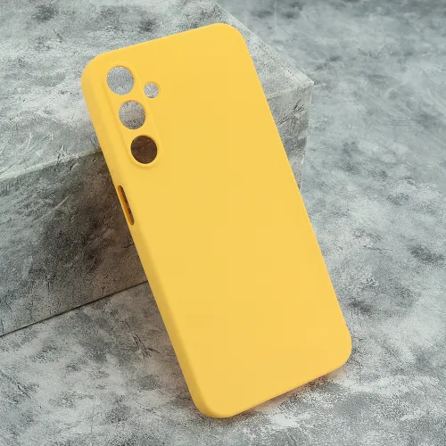 Futrola - maska GENTLE COLOR za Samsung A256 Galaxy A25 5G zuta (MS).