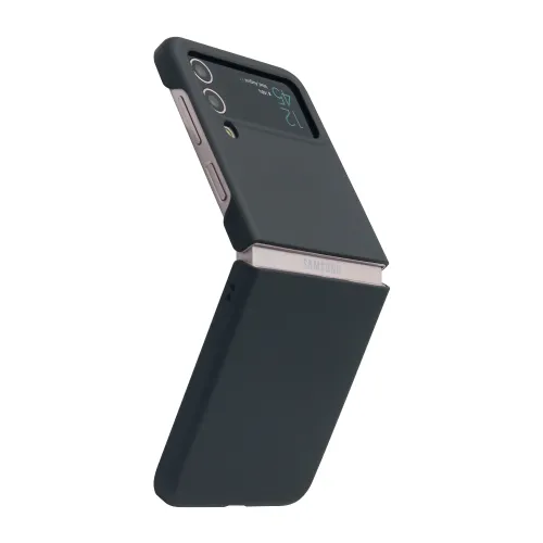 Futrola - maska ELEGANT THIN za Samsung F721B Samsung F721 Galaxy Z Flip 4 crna (MS).
