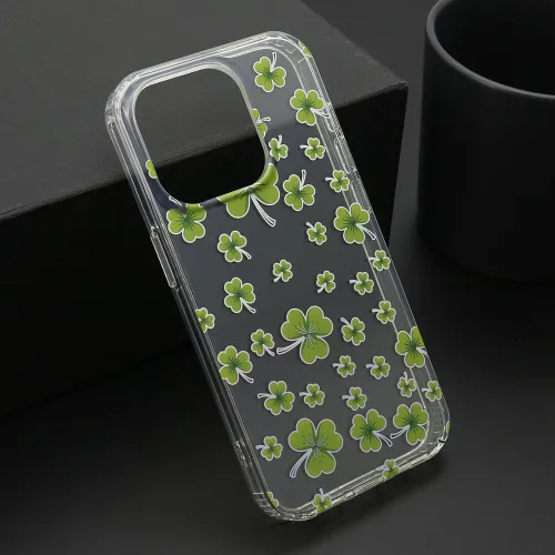 Futrola - maska FLOWER za iPhone 15 Pro (6.1) DZF1 (MS).