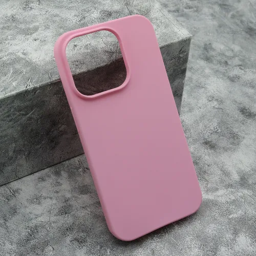 Futrola - maska GENTLE COLOR za iPhone 15 Pro (6.1) roze (MS).