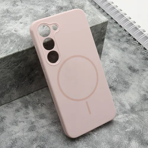 Futrola - maska FLEX MagSafe za Samsung S911B Galaxy S23 roze (MS).