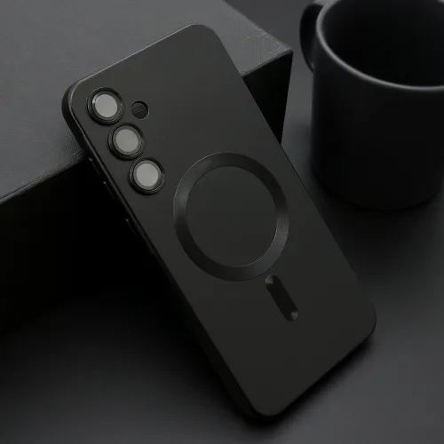 Futrola - maska ELEGANT MAGSAFE za Samsung A356 Galaxy A35 5G 5G crna (MS).