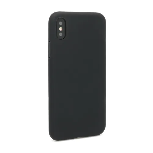Futrola - maska GENTLE COLOR za iPhone X/XS crna (MS).