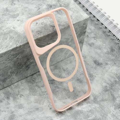 Futrola - maska GRIP GUARD MagSafe za iPhone 15 Pro (6.1) roze (MS).