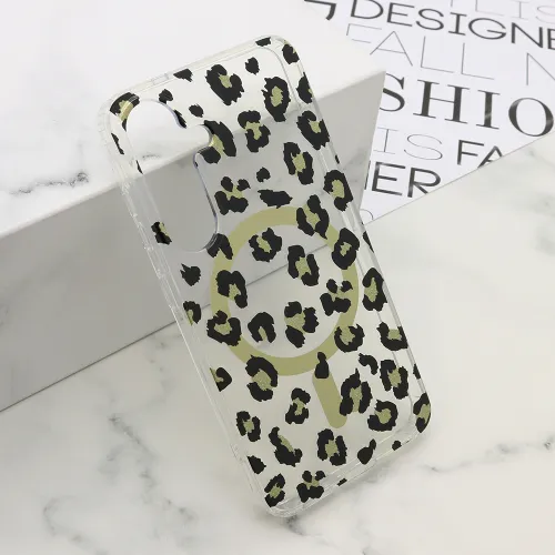 Futrola - maska LEOPARD MagSafe za Samsung S931 Galaxy S25 5G crna (MS).