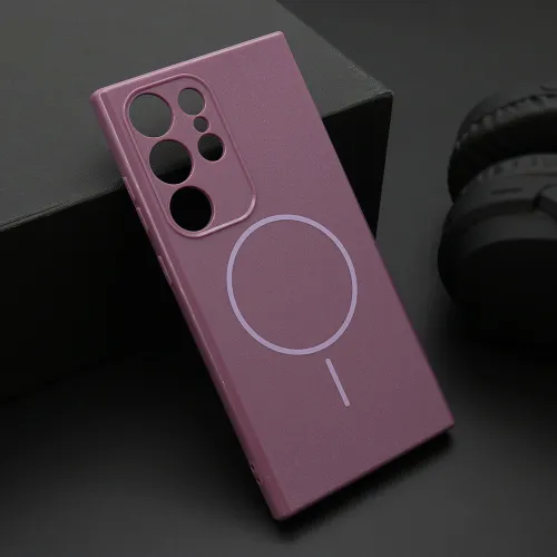 Futrola - maska JELLY MagSafe za Samsung S928 Galaxy S24 Ultra 5G ljubicasta (MS).