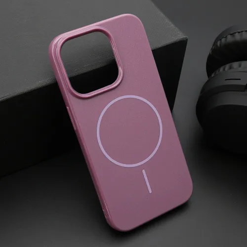 Futrola - maska JELLY MagSafe za iPhone 15 Pro (6.1) ljubicasta (MS).
