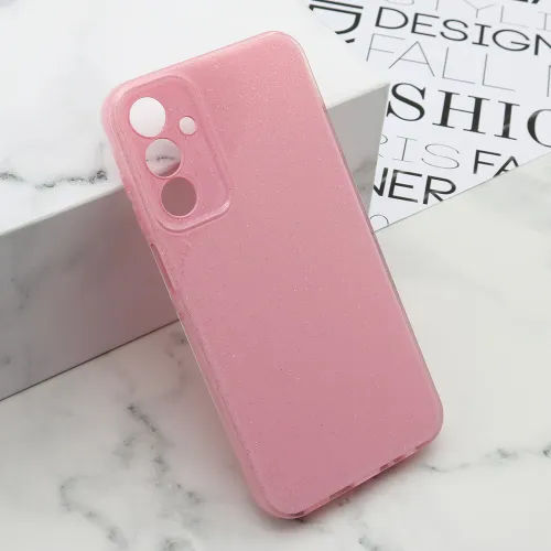Futrola - maska GLOW SHINING za Samsung A156 Galaxy A15 5G svetlo roze (MS).