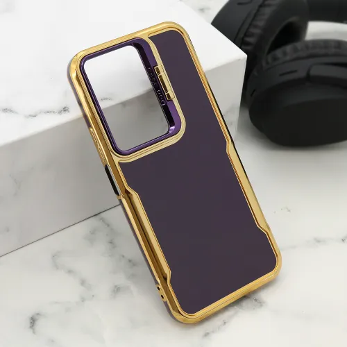 Futrola - maska GOLD LUXE za Huawei Honor 200 Lite ljubicasta (MS).