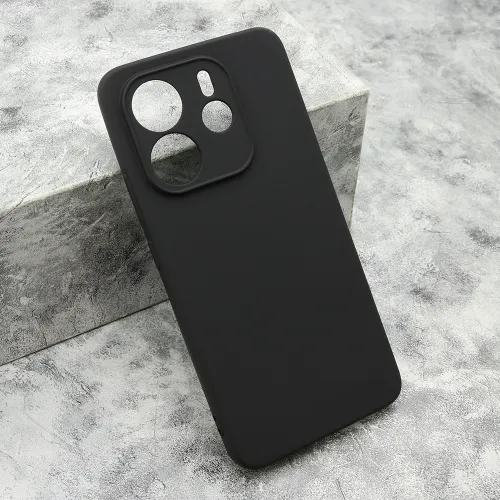 Futrola - maska GENTLE COLOR za Xiaomi Redmi Note 14 4G (Global) crna (MS).
