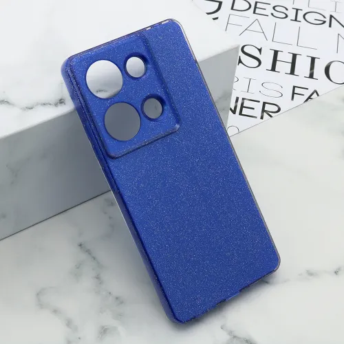 Futrola - maska GLOW SHINING za Xiaomi Redmi Note 13 Pro 4G plava (MS).