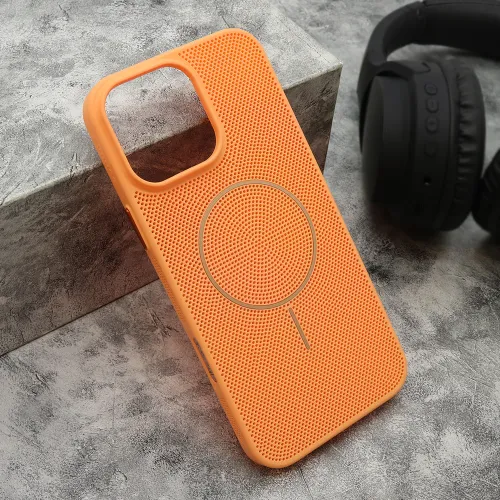 Futrola - maska LUME MagSafe za iPhone 16 Pro Max (6.9) narandzasta (MS).