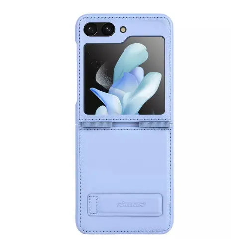 Futrola - maska Nillkin Qin za Samsung F731B Galaxy Z Flip 5 5G ljubicasta (MS).