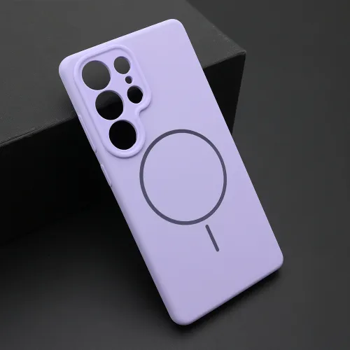 Futrola - maska MagSafe TOUCH za Samsung S938 Galaxy S25 Ultra 5G ljubicasta (MS).