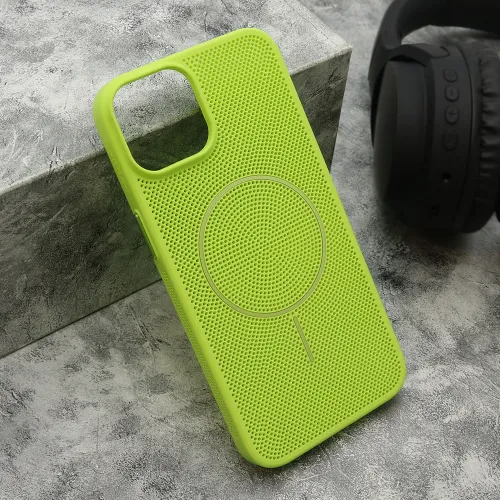 Futrola - maska LUME MagSafe za iPhone 14 (6.1) zelena (MS).
