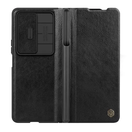Futrola - maska Nillkin Qin Pro za Samsung F946 Galaxy Z Fold 5 5G crna (MS).