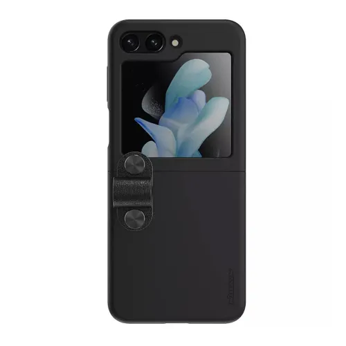 Futrola - maska Nillkin Flex Flip za Samsung F731B Galaxy Z Flip 5 5G crna (MS).