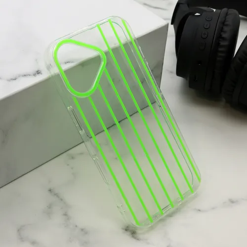 Futrola - maska PARTY za iPhone 16 (6.1) zelena (MS).