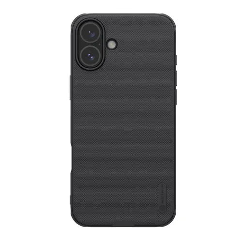 Futrola - maska NILLKIN Super Frost PRO za iPhone 16 Plus (6.7) crna (MS).