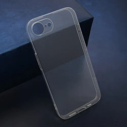 Silikonska futrola - maska CLEAR STRONG za iPhone 16E (6.1) providna (MS).