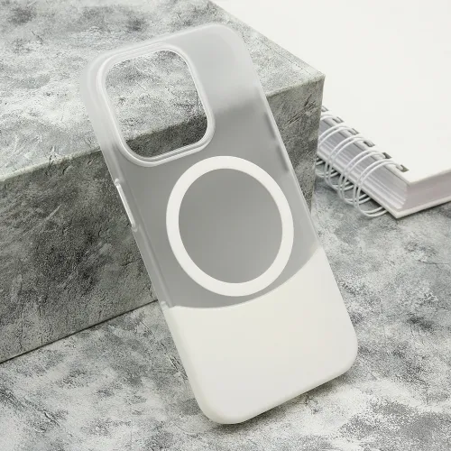 Futrola - maska PUZZLE za iPhone 15 Pro (6.1) bela (MS).